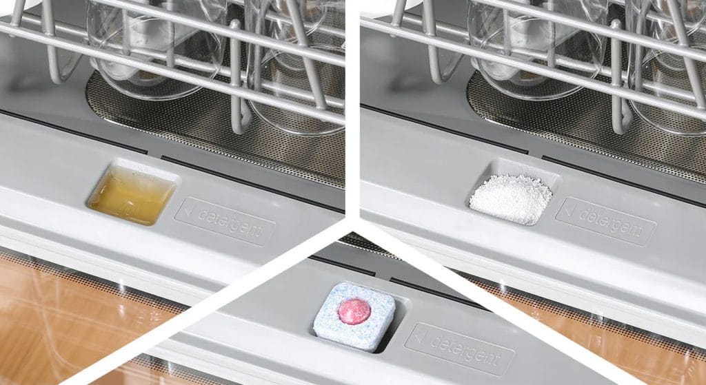 Les produits de lavage pour lave-vaisselle